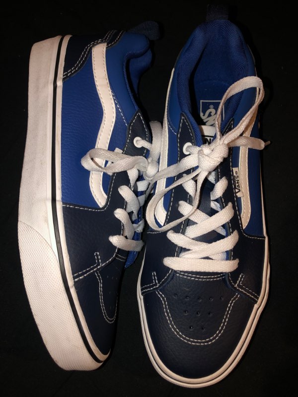 Vans blue