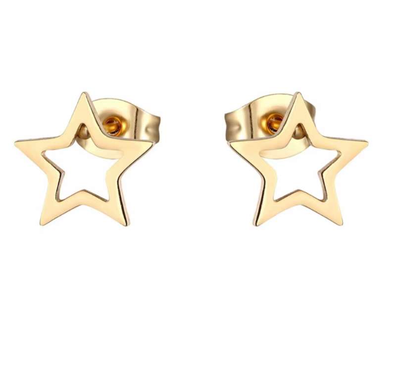 Hypoallergenic stud earrings