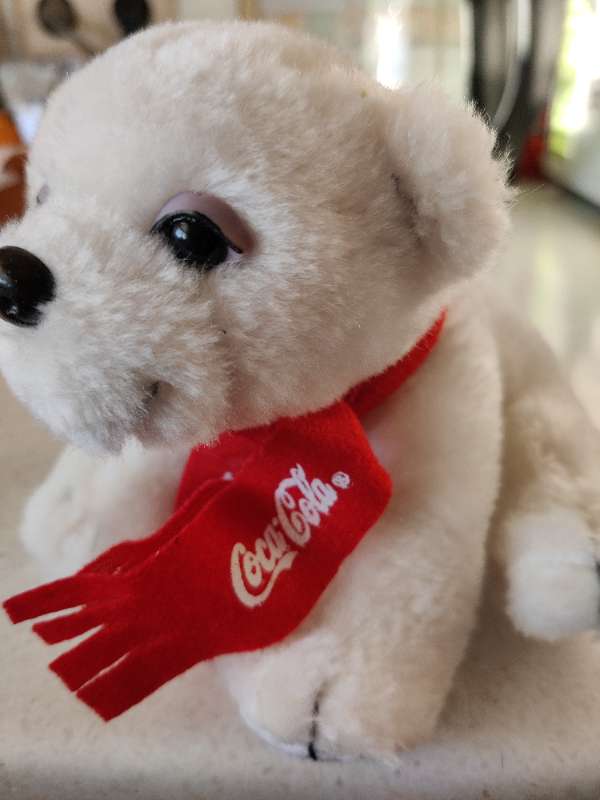 Bear Coca cola