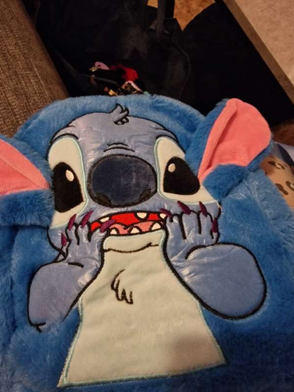 Stitch taska  blá