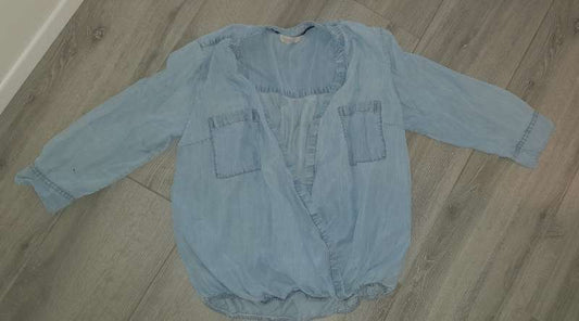 Jean blouse