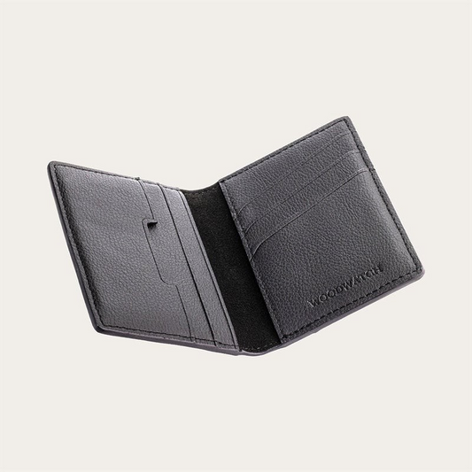 Black Cactus Leather Wallet CA