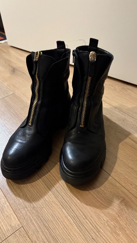 Black boots