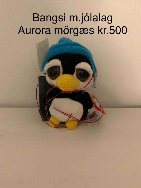 aurora bangsi mörgæsm.jólalagi