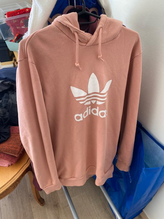 Bleik Adidas peysa