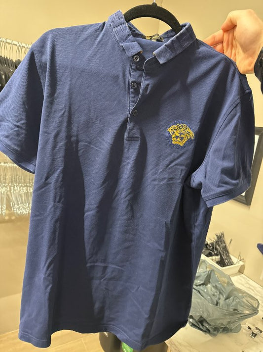 Versace blár polo