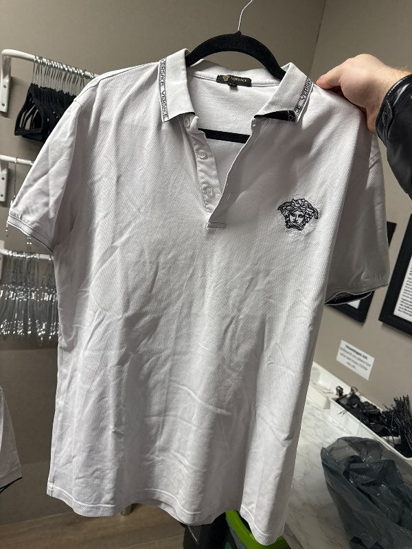 Versace hvítur polo