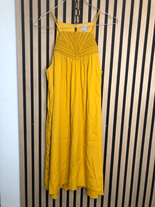 H&M dress yellow