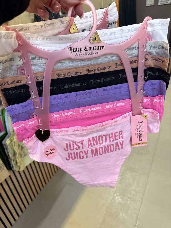 Juicy Couture 7 stk nærbuxur