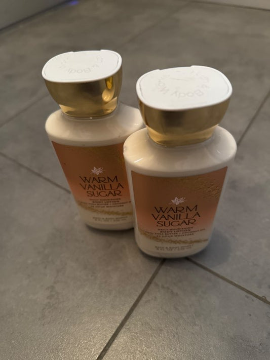 Warm vanilla bodylotion