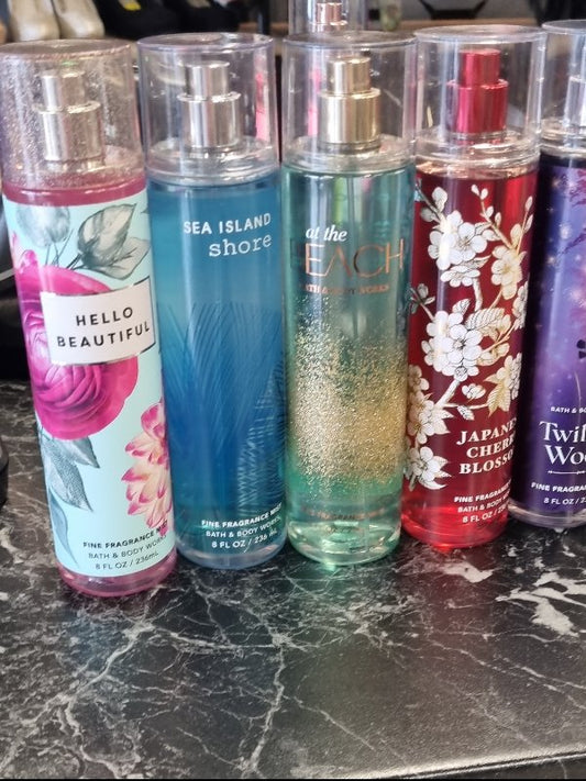 Bath and body works sprey