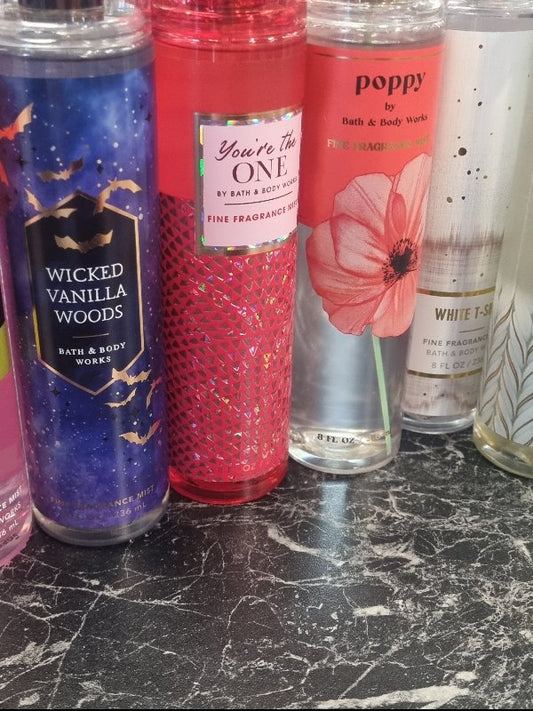 Bath and body works sprey